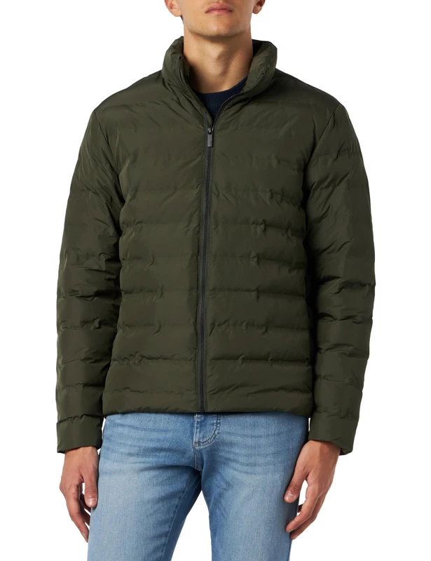 SELECTED HOMME Men's Slhbarry Quilted Jacket Noos, Green, XL