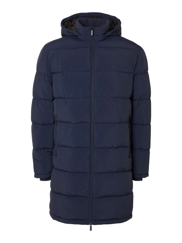 SELECTED HOMME Men's Slhcooper Puffer Coat Noos Quilted Coat, blue, XXL