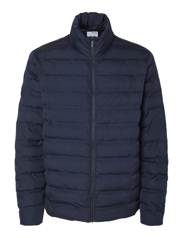 SELETED HOMME Slhbarry Men's Quilted Jacket Noos Quilted Jacket, blue, M