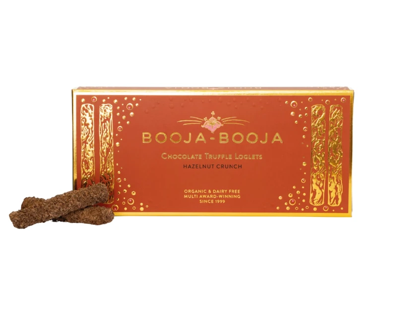 Booja - Booja, Hazelnut Crunch Chocolate Truffle Loglets 115g