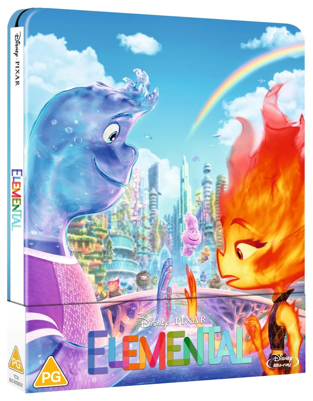 DISNEY PIXAR'S ELEMENTAL (STEELBOOK) [BD] [REGION FREE] - Image 1