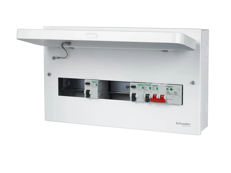 Schneider Electric Easy9 Compact Consumer Unit 16way with 100A Switch and SPD