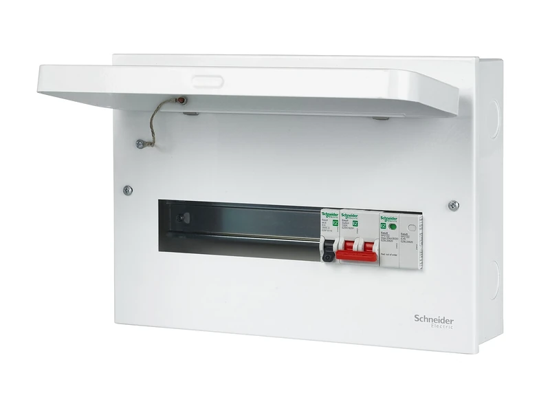 Schneider Electric Easy9 Compact Consumer Unit 12way with 100A Switch and SPD