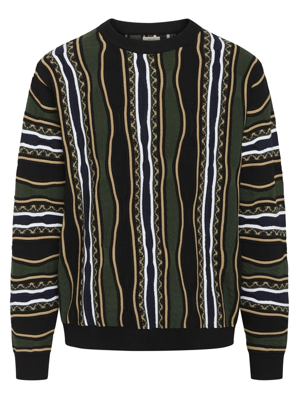 Redefined Rebel rrteton Knit Pullover Sweater, Multi-Coloured, M