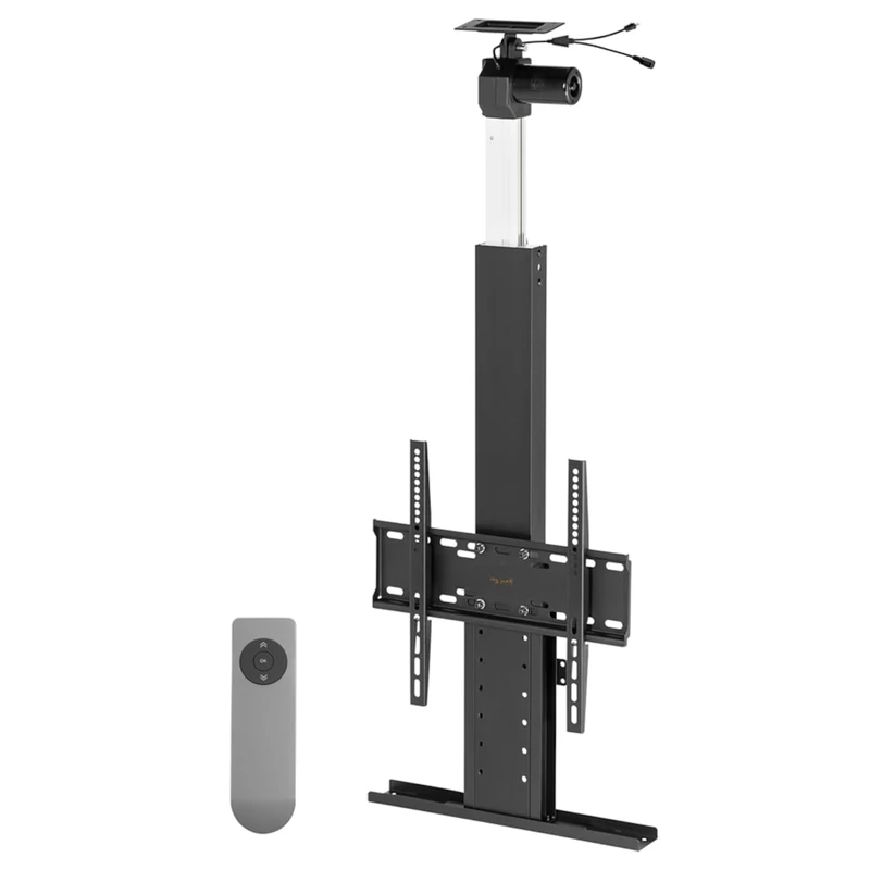 myWall Motorised Ceiling TV Mount, 32-55 Inches, 45kg, Height Adjustable, Remote Control, Electric TV Lift