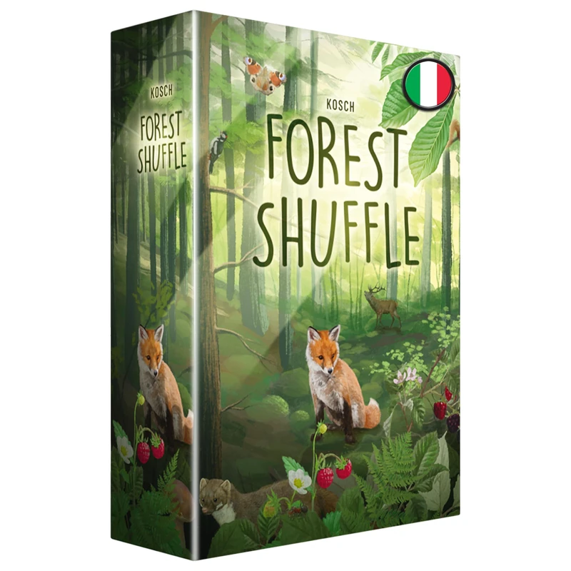 Asmodee - Forest Shuffle Board Game, 2-5 Players, 10+ Years, Italian Edition