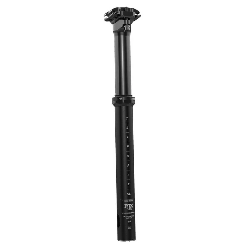 FOX Factory Transfer SL-Performance Seatpost-30.9mm-100mm-Internal Hose 2024 Unisex Bike, Black, One Size