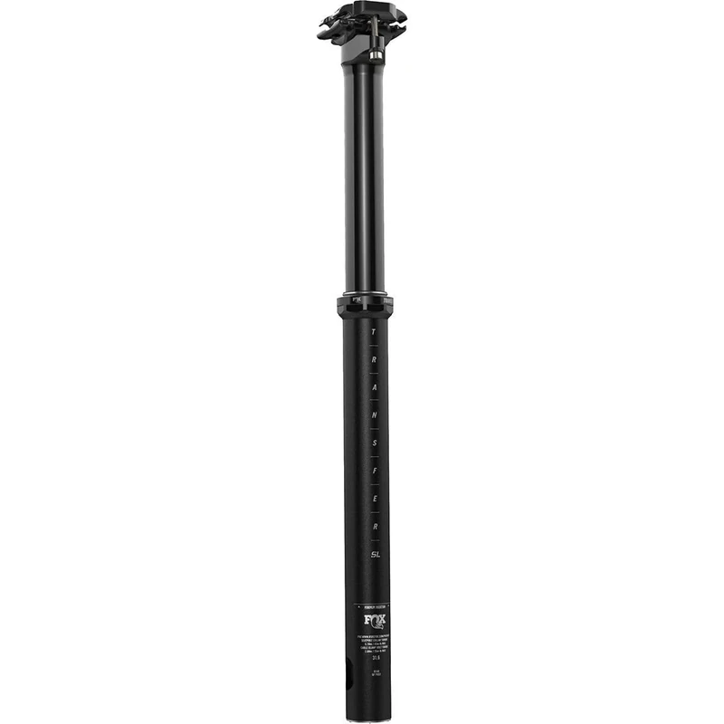 FOX Factory Transfer SL-Performance Seatpost-31.6mm-100mm-Internal Hose 2024 Unisex Bike, Black, One Size
