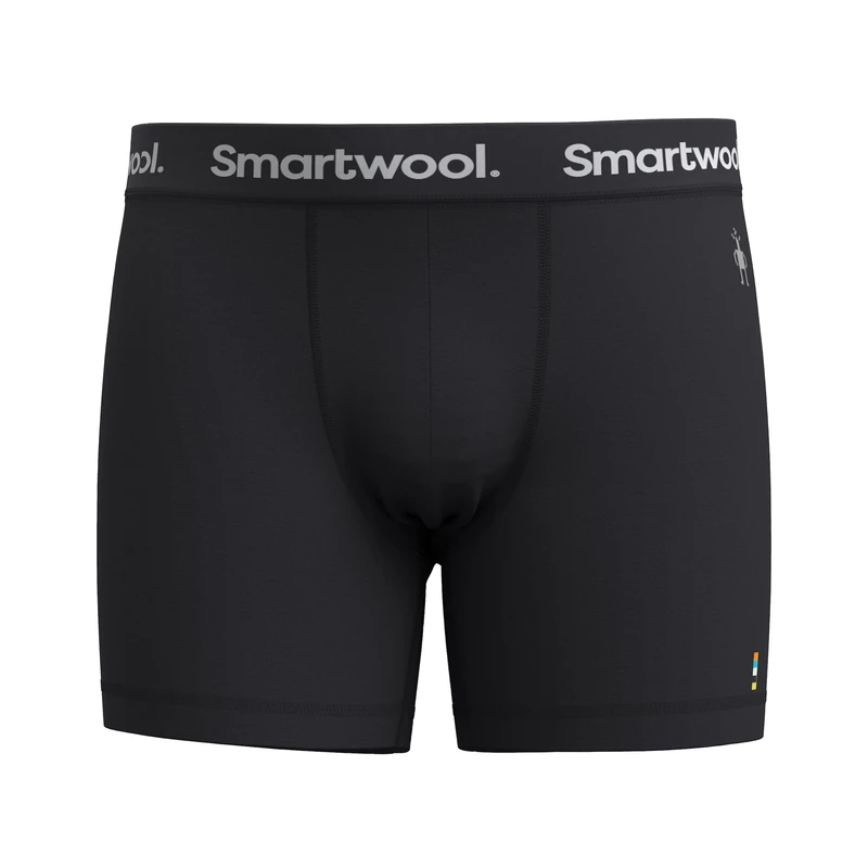 Smartwool Men's Everyday Merino Boxer Brief, BLACK, X-Large