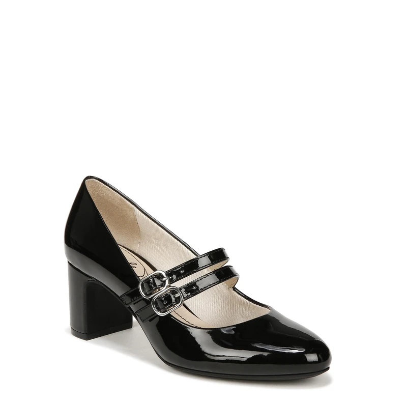 LifeStride Women's True Pump, Black Patent, 3 UK