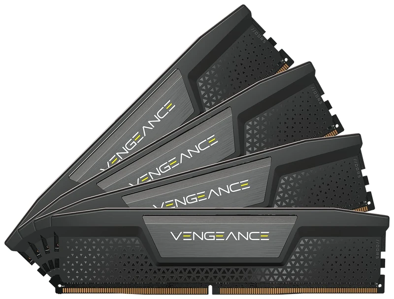 CORSAIR VENGEANCE DDR5 RAM 128GB (4x32GB) 5600MHz CL40 Intel XMP iCUE Compatible Computer Memory - Black (CMK128GX5M4B5600C40)