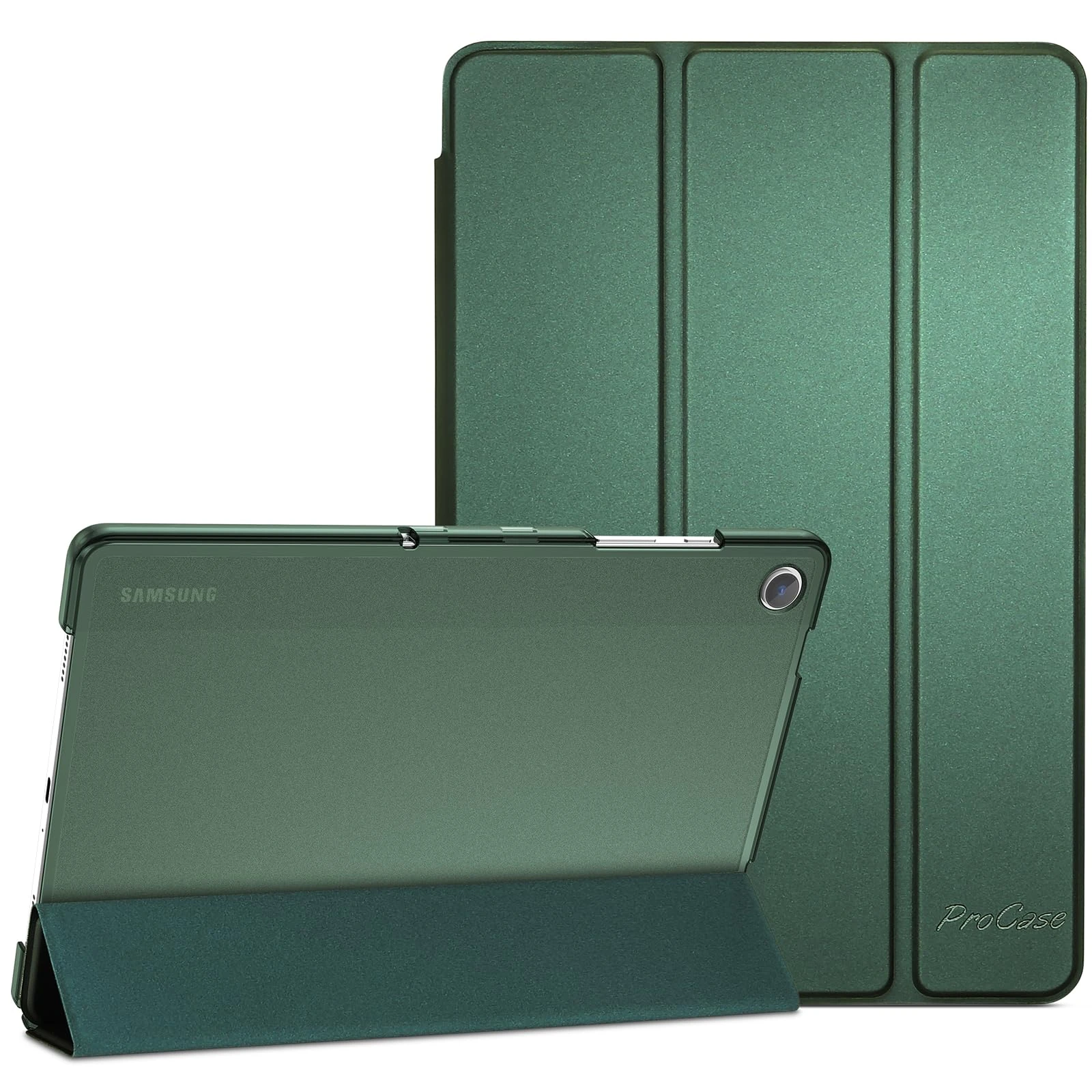 ProCase Smart Case for Galaxy Tab A9+ Plus 11 Inch 2023 SM-X210 SM-X215 SM-X216 SM-X218, Slim Stand Hard Back Shell Protective Tablet Cover Folio Case for Galaxy Tab A9+ Plus 11” -Mgreen