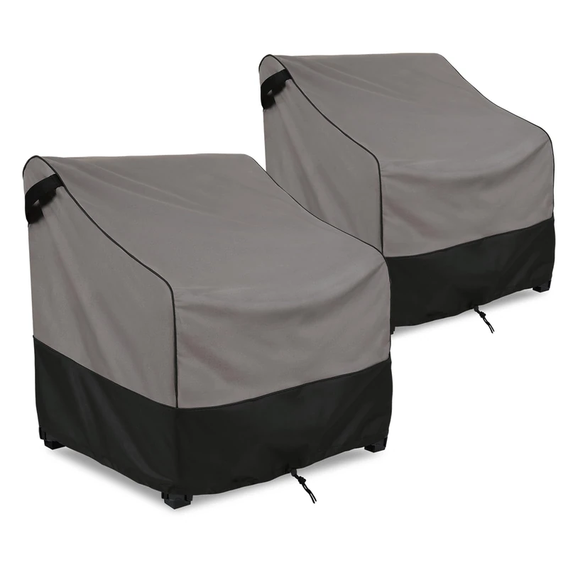 FORSPARK Patio Chair Covers,Waterproof Outdoor Furniture Chair Covers, Fits up to 32 x 37 x 36 inches（W x D x H