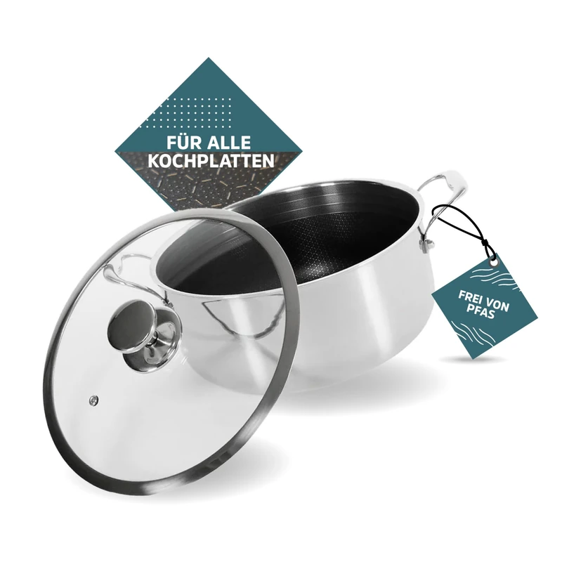 Sobczyk Hybrid Pot with Lid Ø24 cm