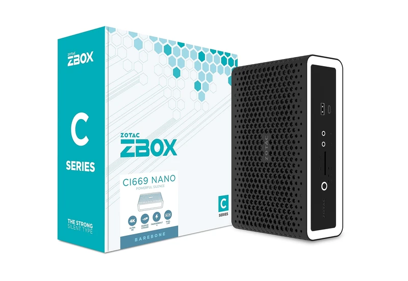 Zotac ZBOX CI669 Nano Intel Core i7 Xe Graphics Barebone Mini PC