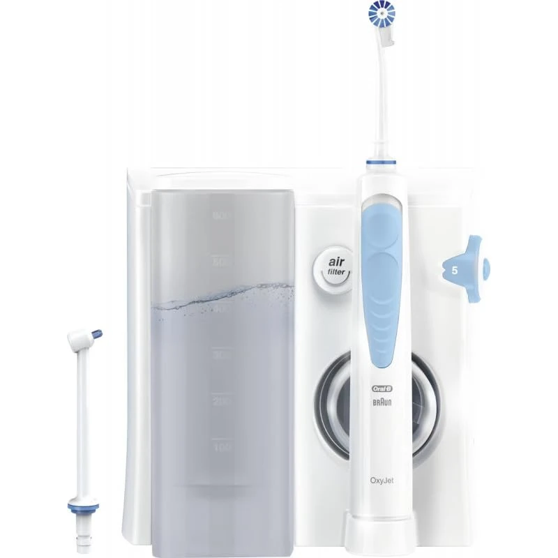 Oral-B Oral Health Center Irrigator: Irrigator, 1 Oxyjet Tip, 1 Water Nozzle Tip