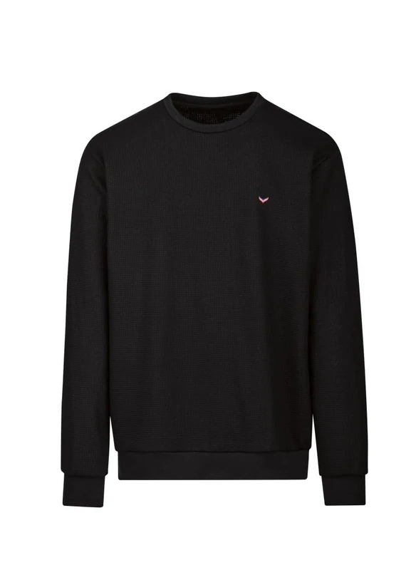Trigema Women's 519501 Sweatshirt, Black, M