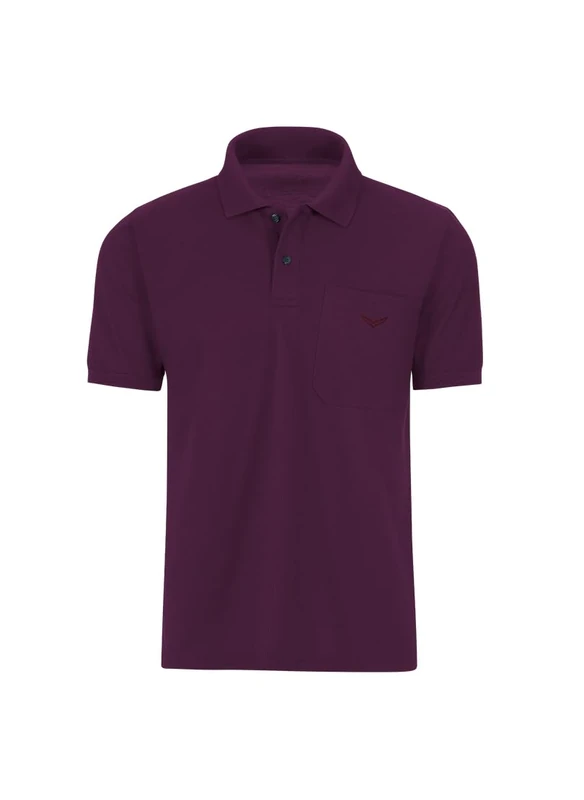 Trigema Women's 527602 Polo Shirt, Aubergine, XXL