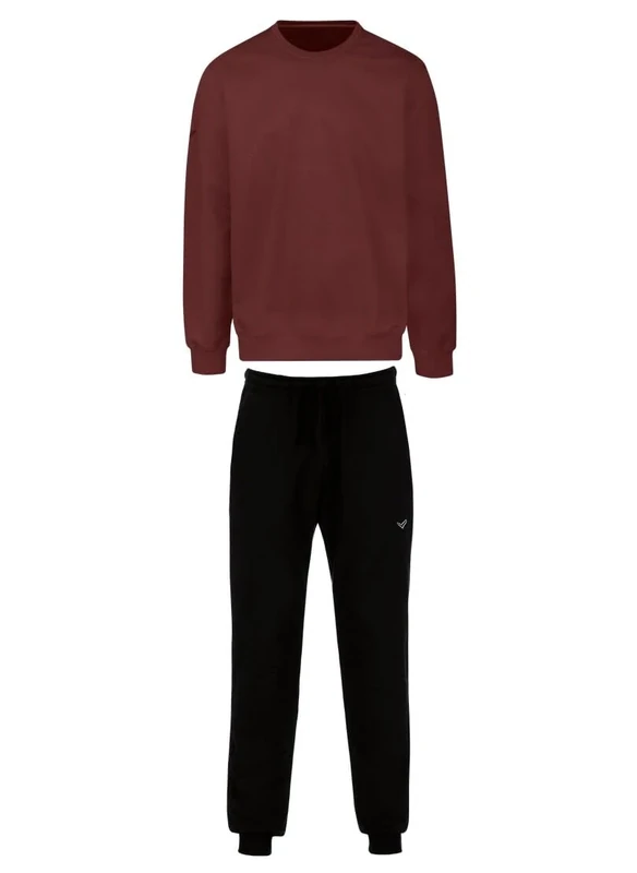 Trigema Men's 6795018 Leisure Suit, Chestnut, L