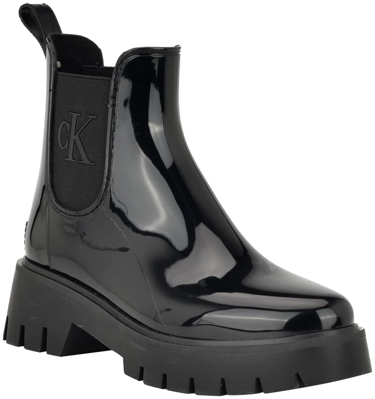 Calvin Klein Women's Wende Boot, Black 001, 7