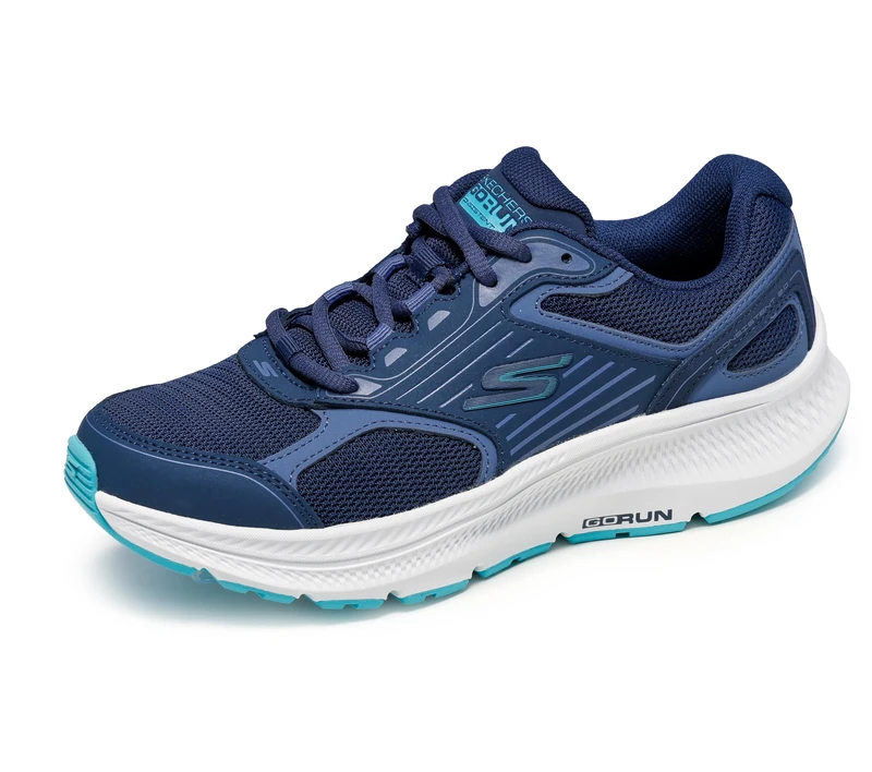Skechers Womens Go Run Consistent 2.0 Advantage Runners Navy/Blue 6 (39)