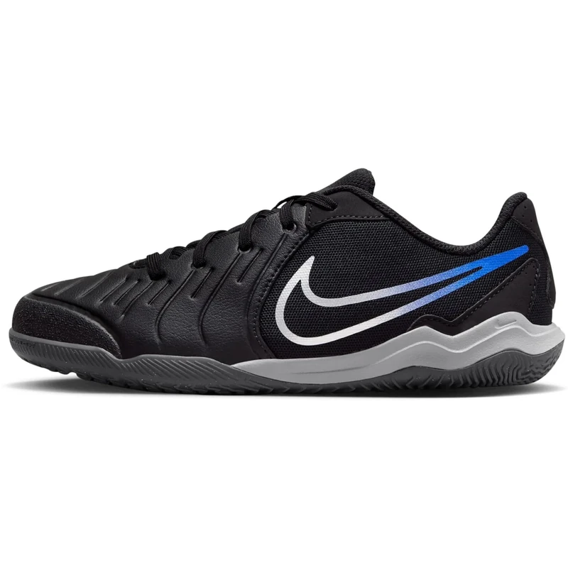 NIKE Legend 10 Academy Shoes Black/Chrome-Hyper Royal 5.5 - Image 1