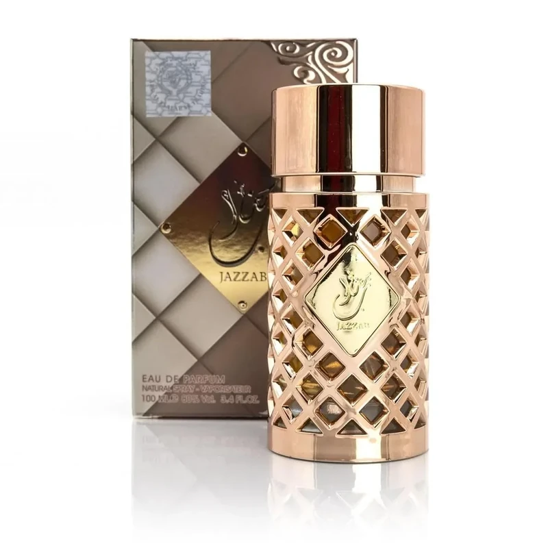 Jazzab Gold 100ml Rose Gold Perfume - Rose Woody Amber Oud EDP