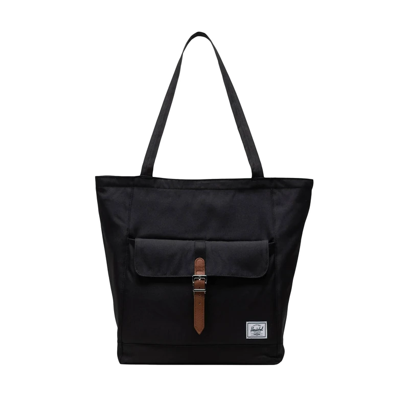 Herschel Unisex-Adult Retreat Tote, Black, Standard - 20L