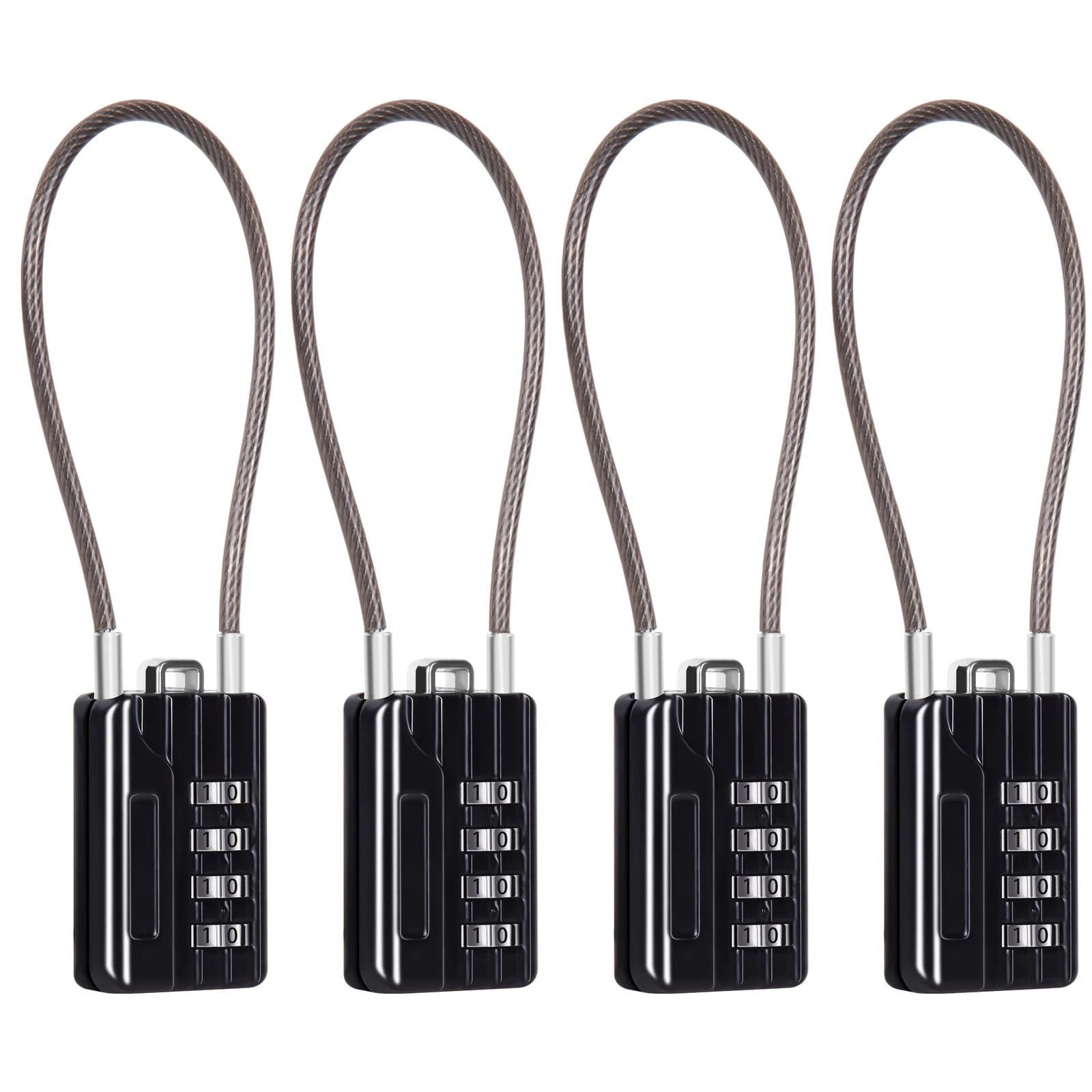 SEPOX Combination Padlock Set (4pcs)