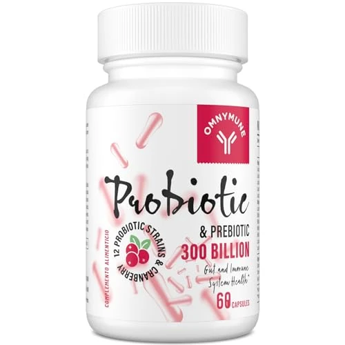Probiotics Capsules for Women - 300 Billion CFU, 480 Capsules