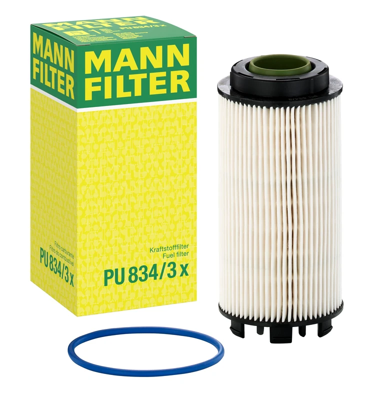 MANN-FILTER PU 834/3 x Fuel Filter - for Trucks + Buses