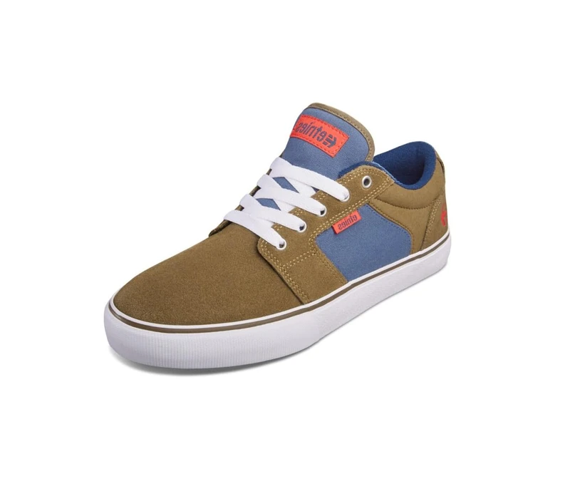 Etnies Men's Barge LS Skate Shoe, Brown/Blue, 6 UK