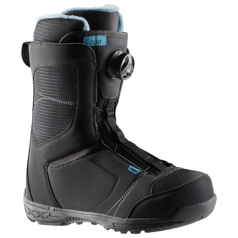 Atomic Women's Head Kid LYT Velcro Snowboard Boot, Black, 240