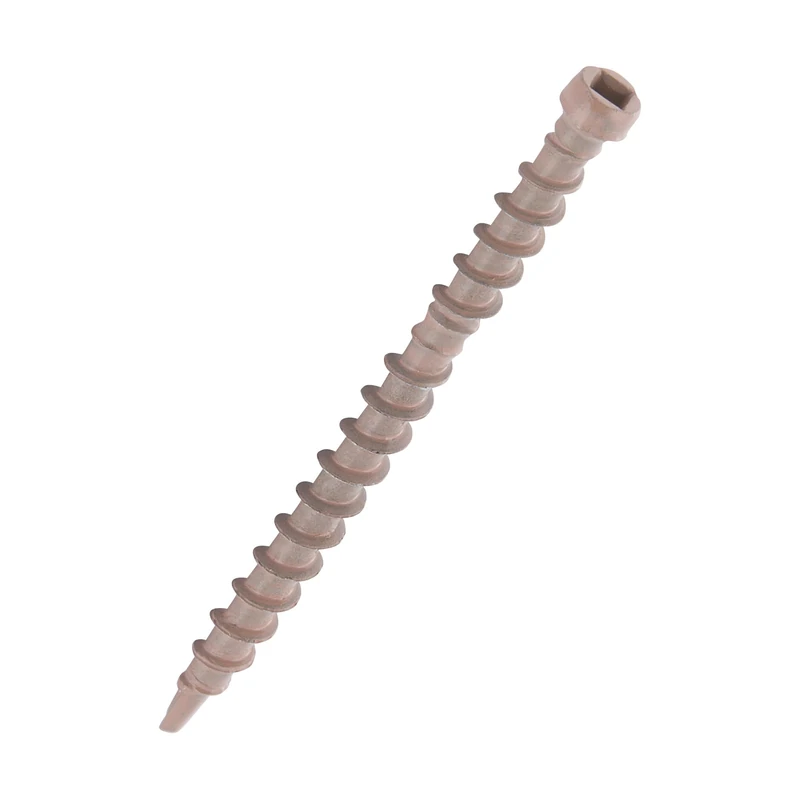 Trend No.10 x 60mm Ceramic Coated Deck Screws for The Concealed Screw Decking Jig, Superior Corrosion Protection, Pack of 750, DK/10X60/750