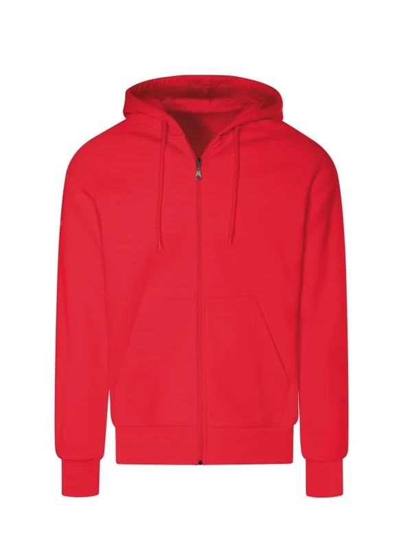 Trigema 575906 Women's Hoodie with Hood and Kangaroo Pockets, Vulcano, XXXXL