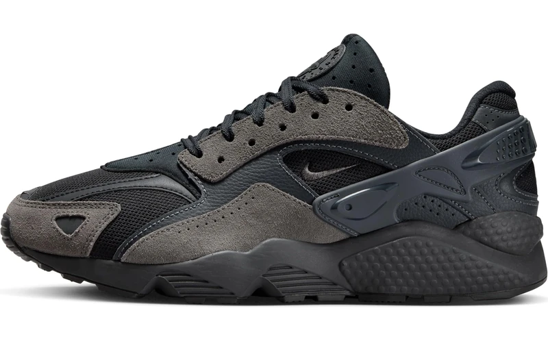 NIKE DZ3306 Air Huarache Runner Men Black/Medium ASH-Anthracite UK 9.5 - Image 1