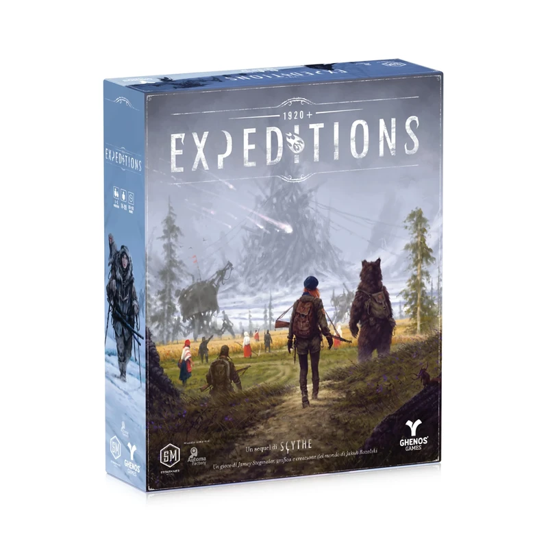 Ghenos Games Expeditions - Scythe Sequel: Tabletop Game (1-5 Players, 168+ Age)