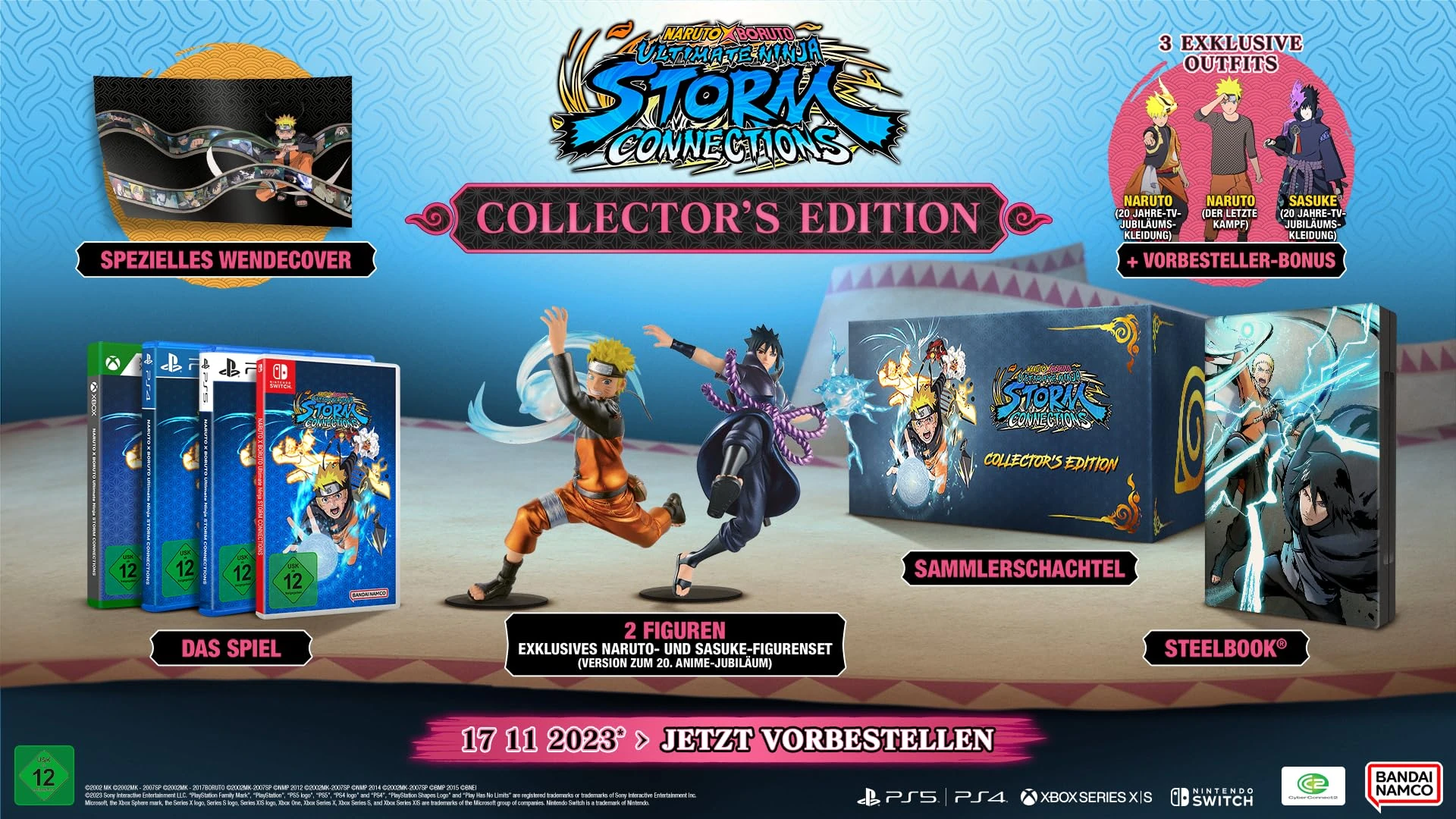 Naruto X Boruto Ultimate Ninja Storm Connections: Collector'S Edition (Ps4)