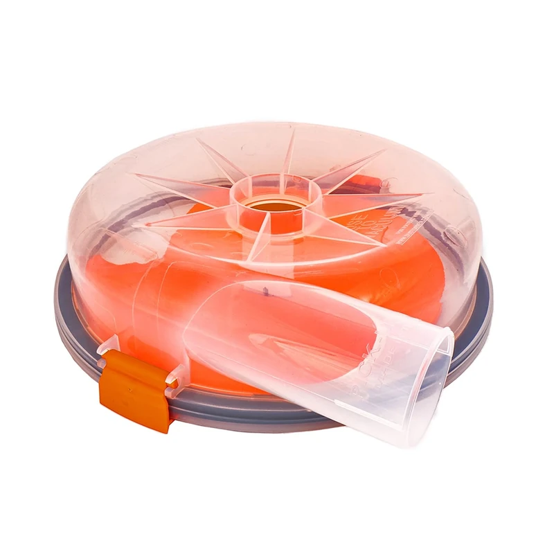 Dustopper PRO Upgrade kit (Elbows & Hose Sold Separately). +99% efficient, Low-Profile cyclonic dust Separator Connects to existing 2-1/2" Hoses & Fittings. New Seal & latches snap Tightly to Bucket.