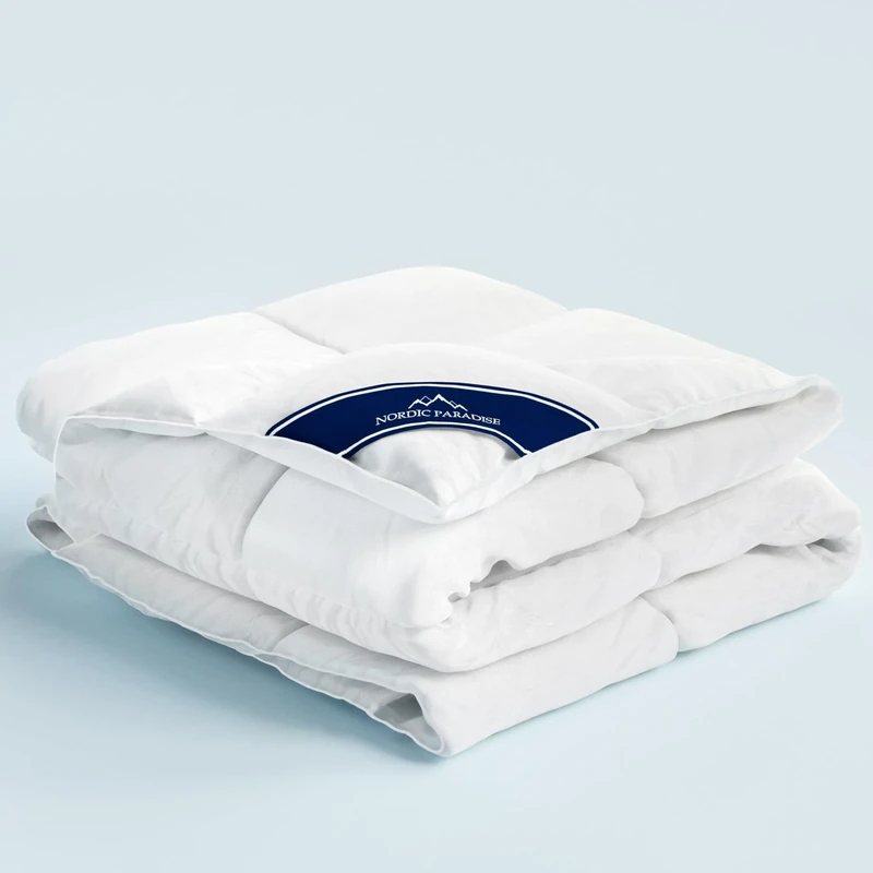 Nordic Paradise - Comfort All-Year Down Duvet - 50% German Duck Down - Down Duvet for All Seasons - 135 x 200 cm