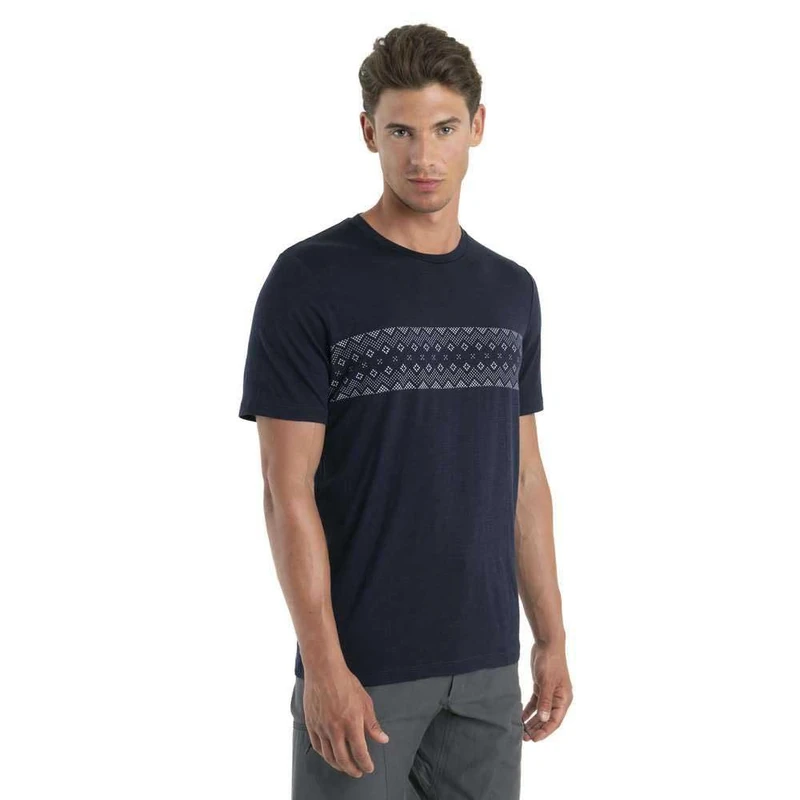 Icebreaker Tech Lite Ii T-Shirt Midnight Navy S