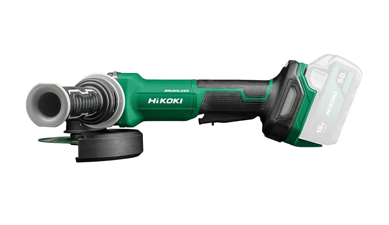 HIKOKI G1813DVF 18V Brushless Angle Grinder - 125mm - Image 1