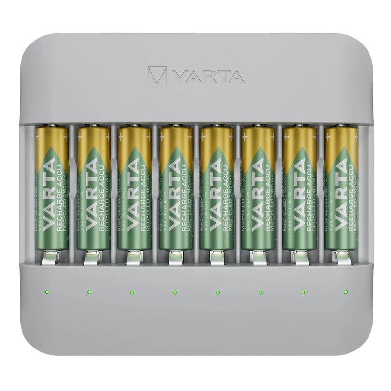 VARTA Eco Charger Multi Recycled 8x AA 56816 2100mAh