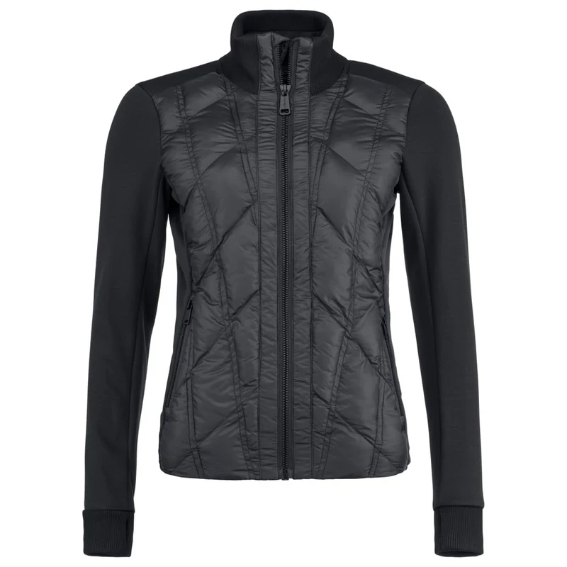 HEAD Women's Carina FZ Midlayer Cardigan Sweater, Black, L