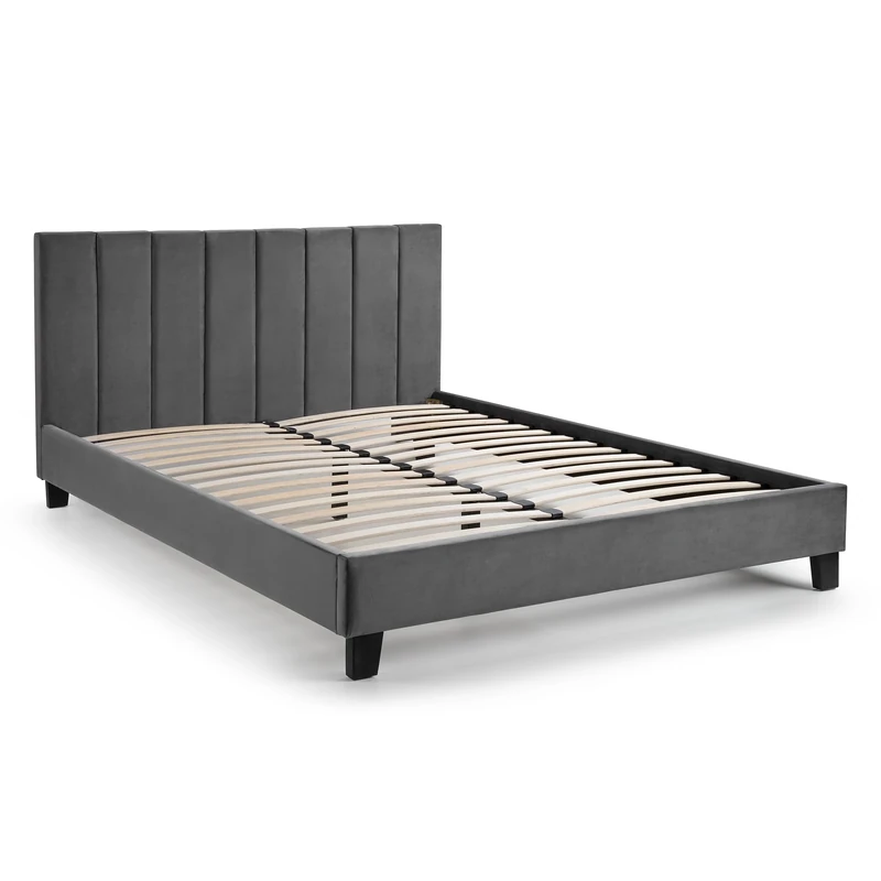 Julian Bowen Rosa 90cm Single Bed - Grey