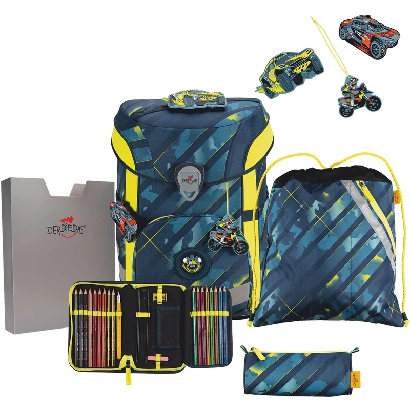 DerDieDas The ErgoFlex Easy Speed Challenge, Blue, ErgoFlex Easy Set