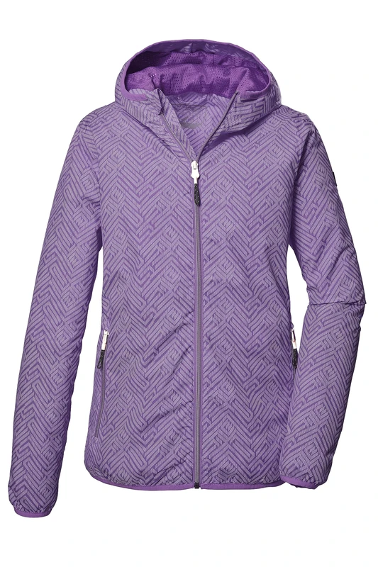 Killtec Women's Kos 69 Wmn Jacket Functional Jacket with Hood Outdoor Jacket Packable