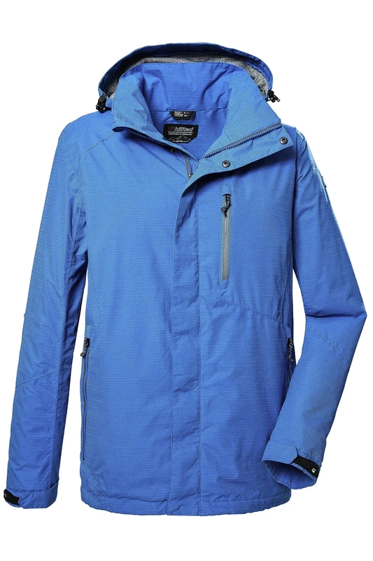 Killtec Men's Kos 256 Mn Jckt_carleb Functional Jacket/Outdoor Jacket with Removable Hood