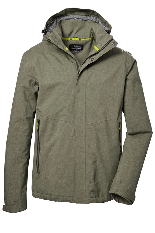Killtec Kos 53 Mn Men's Functional Outdoor Jacket with Removable Hood