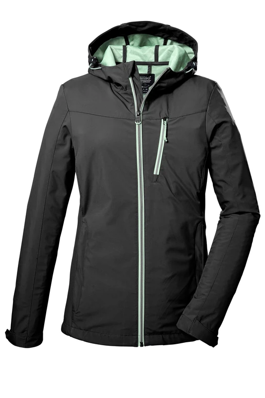Killtec Women's Kos 89 Wmn Sftshll Softshell Jacket/Outdoor Jacket with Hood - Image 1